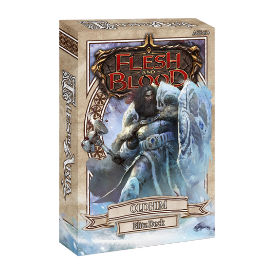 Flesh and Blood Tales of Aria Oldhim Blitz Deck