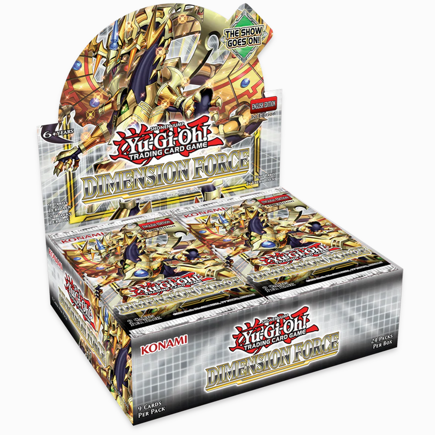 YuGiOh: Dimension Force Booster Box English 1st Edition